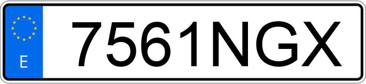 Numer rejestracyjny 7561NGX posiada HYUNDAI INSTER