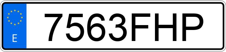 Numer rejestracyjny 7563FHP posiada SEAT ALTEA