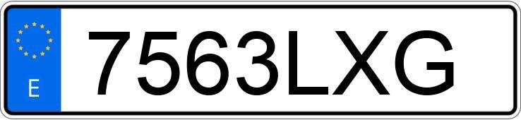 Numer rejestracyjny 7563LXG posiada BENTLEY CONTINENTAL Numer rejestracyjny 7563LXG posiada BENTLEY CONTINENTAL