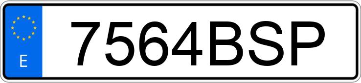 Numer rejestracyjny 7564BSP posiada SKODA FABIA Numer rejestracyjny 7564BSP posiada SKODA FABIA