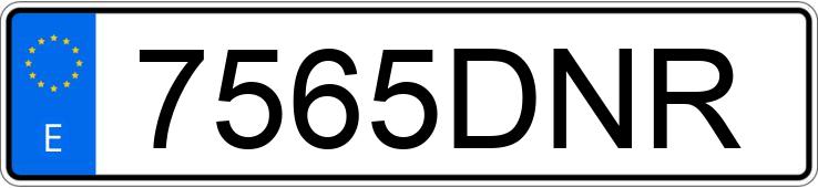 Numer rejestracyjny 7565DNR posiada PEUGEOT 307 Numer rejestracyjny 7565DNR posiada PEUGEOT 307