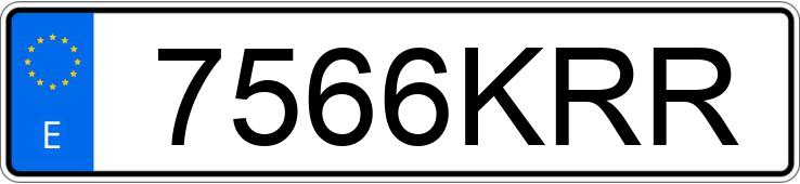 Numer rejestracyjny 7566KRR posiada LAND ROVER RANGE ROVER VELAR Numer rejestracyjny 7566KRR posiada LAND ROVER RANGE ROVER VELAR