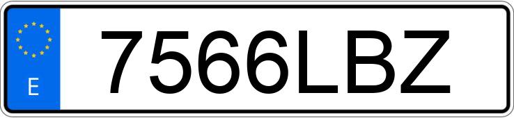 Numer rejestracyjny 7566LBZ posiada BENELLI 502C Numer rejestracyjny 7566LBZ posiada BENELLI 502C