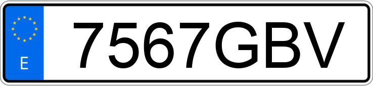 Numer rejestracyjny 7567GBV posiada CITROEN BERLINGO
