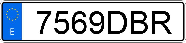 Numer rejestracyjny 7569DBR posiada CITROEN JUMPER