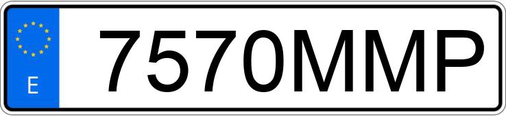 Numer rejestracyjny 7570MMP posiada SEAT LEON