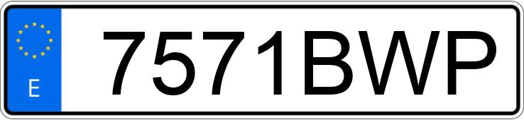 Numer rejestracyjny 7571BWP posiada SEAT INCA Numer rejestracyjny 7571BWP posiada SEAT INCA