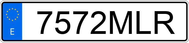 Numer rejestracyjny 7572MLR posiada MERCEDES GLC (253) Numer rejestracyjny 7572MLR posiada MERCEDES GLC (253)