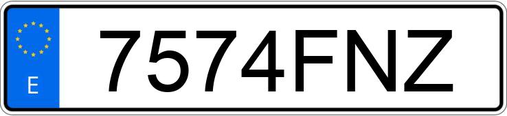 Numer rejestracyjny 7574FNZ posiada VOLKSWAGEN CROSSPOLO Numer rejestracyjny 7574FNZ posiada VOLKSWAGEN CROSSPOLO