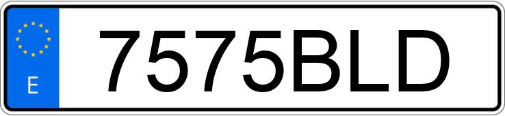 Numer rejestracyjny 7575BLD posiada VOLKSWAGEN VENTO Numer rejestracyjny 7575BLD posiada VOLKSWAGEN VENTO