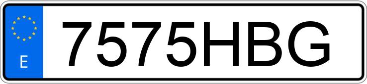 Numer rejestracyjny 7575HBG posiada HONDA CBF 125 Numer rejestracyjny 7575HBG posiada HONDA CBF 125