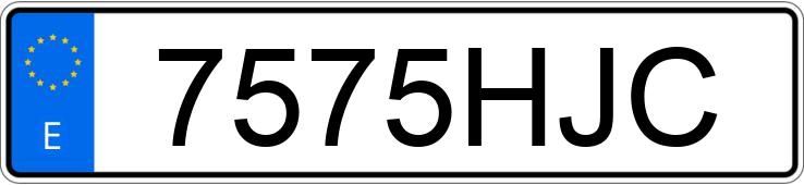 Numer rejestracyjny 7575HJC posiada AUDI RS3 SPORTBACK Numer rejestracyjny 7575HJC posiada AUDI RS3 SPORTBACK