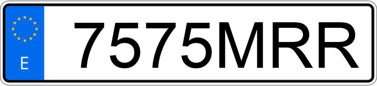 Numer rejestracyjny 7575MRR posiada AUDI A3 Numer rejestracyjny 7575MRR posiada AUDI A3