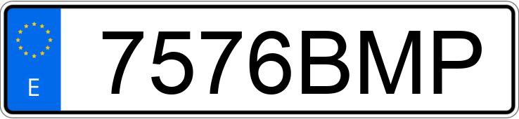 Numer rejestracyjny 7576BMP posiada AUDI A4 Numer rejestracyjny 7576BMP posiada AUDI A4