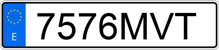 Numer rejestracyjny 7576MVT posiada HYUNDAI I20