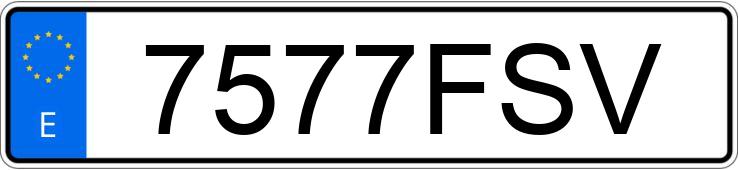 Numer rejestracyjny 7577FSV posiada SEAT ALTEA XL