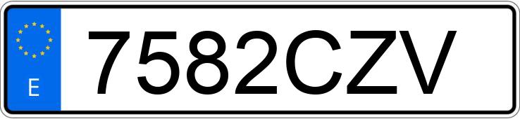 Numer rejestracyjny 7582CZV posiada VOLKSWAGEN GOLF Numer rejestracyjny 7582CZV posiada VOLKSWAGEN GOLF