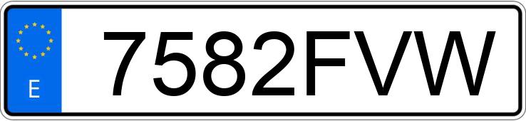 Numer rejestracyjny 7582FVW posiada MINI MINI Numer rejestracyjny 7582FVW posiada MINI MINI