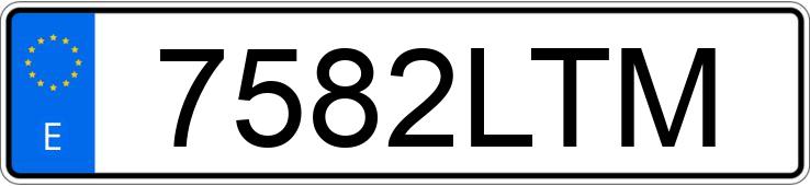 Numer rejestracyjny 7582LTM posiada TOYOTA YARIS Numer rejestracyjny 7582LTM posiada TOYOTA YARIS