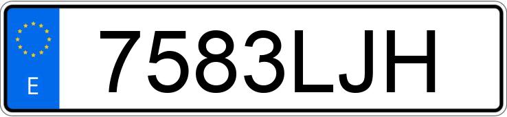 Numer rejestracyjny 7583LJH posiada MERCEDES A (168-169) Numer rejestracyjny 7583LJH posiada MERCEDES A (168-169)