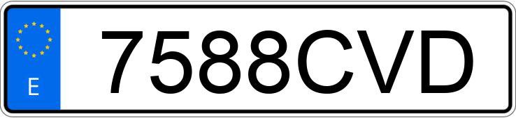Numer rejestracyjny 7588CVD posiada PEUGEOT 807 Numer rejestracyjny 7588CVD posiada PEUGEOT 807