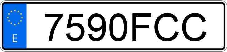 Numer rejestracyjny 7590FCC posiada MERCEDES B (245)