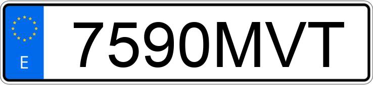 Numer rejestracyjny 7590MVT posiada TOYOTA COROLLA Numer rejestracyjny 7590MVT posiada TOYOTA COROLLA