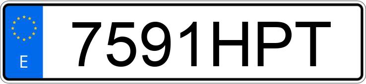 Numer rejestracyjny 7591HPT posiada PORSCHE BOXSTER Numer rejestracyjny 7591HPT posiada PORSCHE BOXSTER