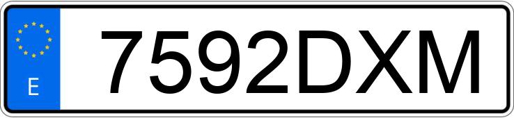 Numer rejestracyjny 7592DXM posiada RENAULT MIDLINER M Numer rejestracyjny 7592DXM posiada RENAULT MIDLINER M