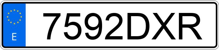 Numer rejestracyjny 7592DXR posiada TRIUMPH DAYTONA 675 Numer rejestracyjny 7592DXR posiada TRIUMPH DAYTONA 675