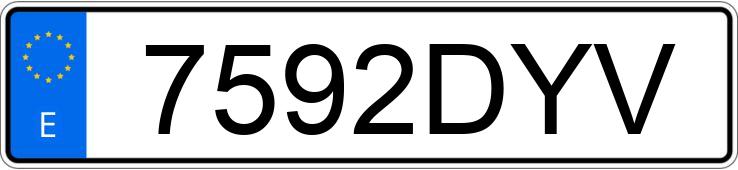 Numer rejestracyjny 7592DYV posiada RENAULT CLIO Numer rejestracyjny 7592DYV posiada RENAULT CLIO