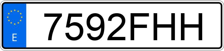 Numer rejestracyjny 7592FHH posiada RENAULT MEGANE Numer rejestracyjny 7592FHH posiada RENAULT MEGANE