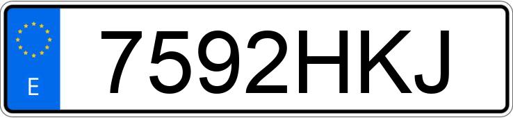 Numer rejestracyjny 7592HKJ posiada MINI MINI Numer rejestracyjny 7592HKJ posiada MINI MINI