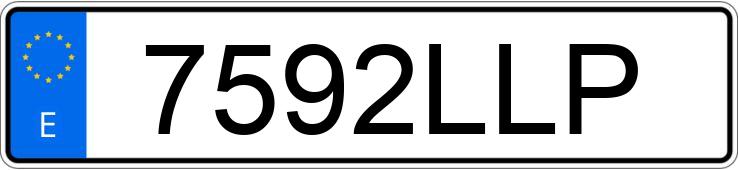 Numer rejestracyjny 7592LLP posiada VOLKSWAGEN T-ROC Numer rejestracyjny 7592LLP posiada VOLKSWAGEN T-ROC