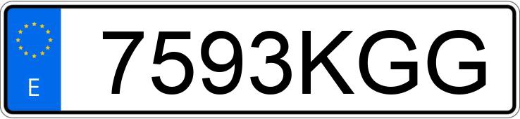 Numer rejestracyjny 7593KGG posiada RENAULT CLIO Numer rejestracyjny 7593KGG posiada RENAULT CLIO