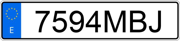 Numer rejestracyjny 7594MBJ posiada MERCEDES GLA (156) Numer rejestracyjny 7594MBJ posiada MERCEDES GLA (156)