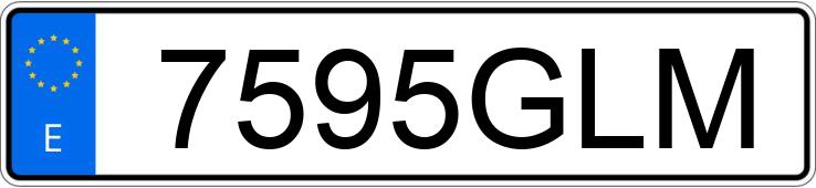 Numer rejestracyjny 7595GLM posiada OPEL ASTRA