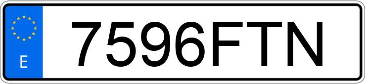 Numer rejestracyjny 7596FTN posiada CITROEN BERLINGO Numer rejestracyjny 7596FTN posiada CITROEN BERLINGO