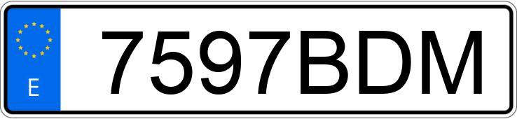 Numer rejestracyjny 7597BDM posiada CITROEN SAXO Numer rejestracyjny 7597BDM posiada CITROEN SAXO