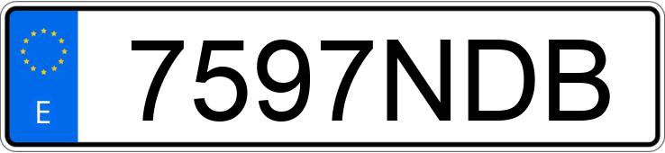 Numer rejestracyjny 7597NDB posiada CUPRA TERRAMAR