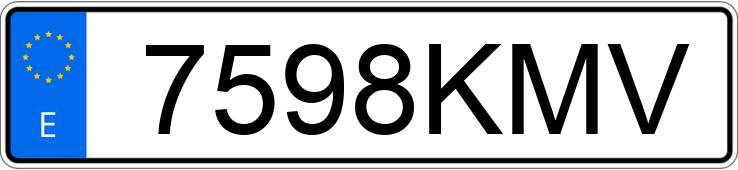 Numer rejestracyjny 7598KMV posiada AUDI A3 Numer rejestracyjny 7598KMV posiada AUDI A3