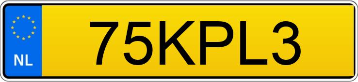 Numer rejestracyjny 75KPL3 posiada VOLKSWAGEN POLO