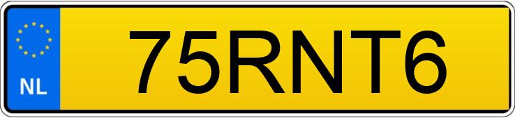 Numer rejestracyjny 75RNT6 posiada FIAT FIAT PANDA