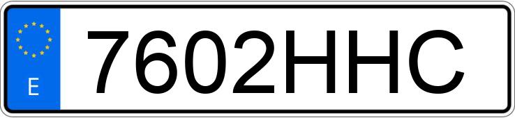 Pirat drogowy w pojeździe o numerach rejestracyjnych 7602HHC