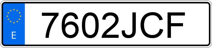 Numer rejestracyjny 7602JCF posiada MERCEDES CLA (117)