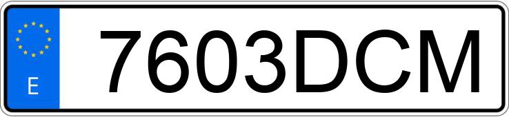 Numer rejestracyjny 7603DCM posiada NISSAN PRIMERA Numer rejestracyjny 7603DCM posiada NISSAN PRIMERA