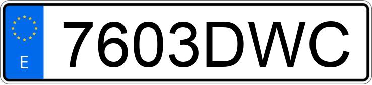 Numer rejestracyjny 7603DWC posiada VOLKSWAGEN JETTA Numer rejestracyjny 7603DWC posiada VOLKSWAGEN JETTA