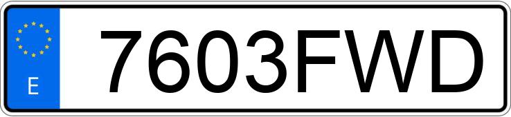 Numer rejestracyjny 7603FWD posiada HONDA ACCORD Numer rejestracyjny 7603FWD posiada HONDA ACCORD