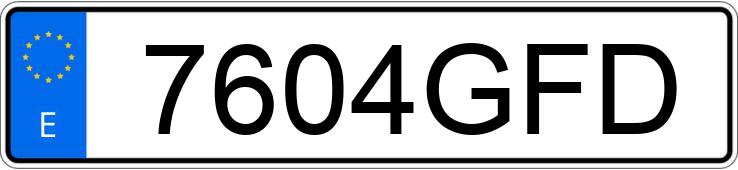 Numer rejestracyjny 7604GFD posiada SUZUKI GRAND VITARA Numer rejestracyjny 7604GFD posiada SUZUKI GRAND VITARA