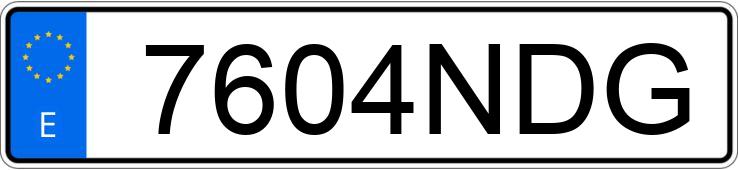 Numer rejestracyjny 7604NDG posiada BYD ATTO 2